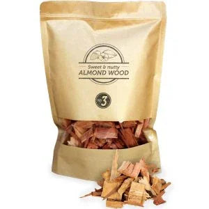 SOW Copeaux de fumage en bois d'amandier Nº3 - 1,7L - Augoust