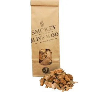 SOW Copeaux de fumage en bois d'olivier Nº3 - 0,5L - Augoust