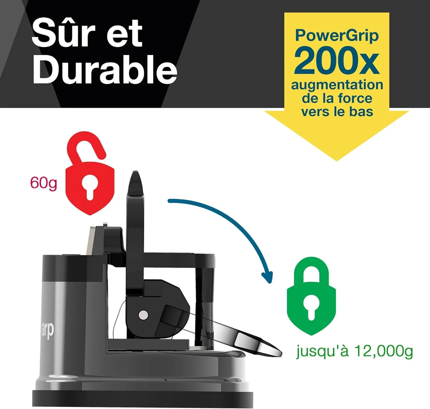 Aiguiseur Titanium AnySharp - ASKSPROGUN - Augoust