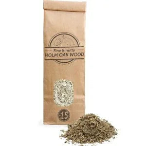 SOW Copeaux de fumage en bois de chêne vert Nº1.5 pour Smoking Gun - 0,3L - Augoust