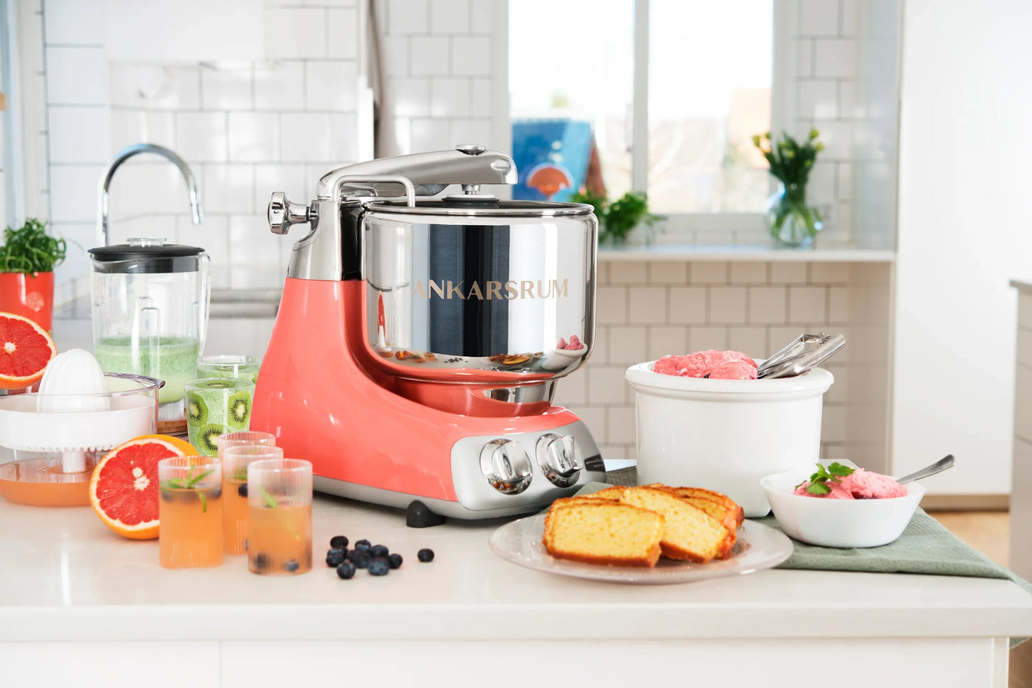 Présentation robot patissier coloré CORAL CRUSH