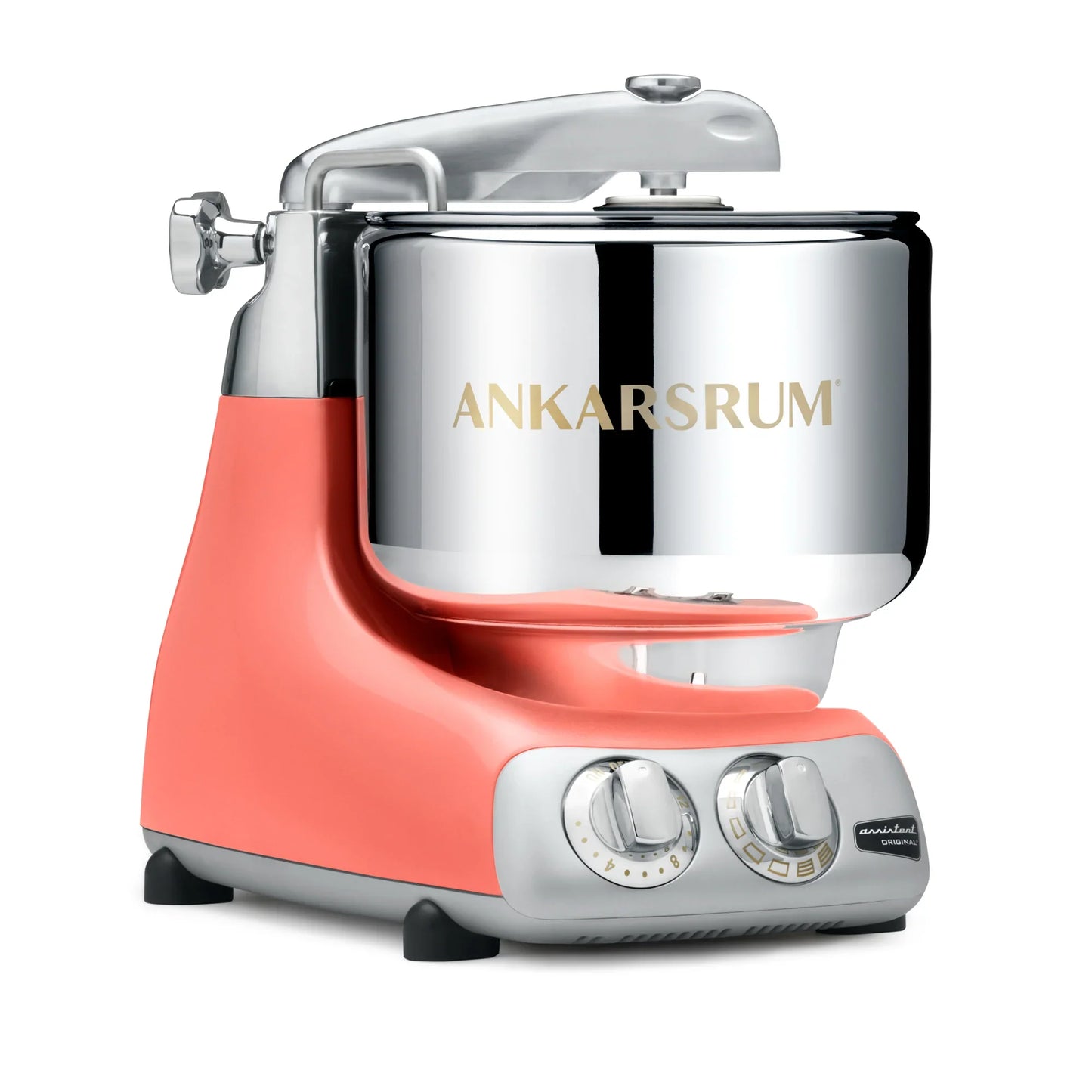 Robot patissier Ankarsrum de couleur CORAL CRUSH