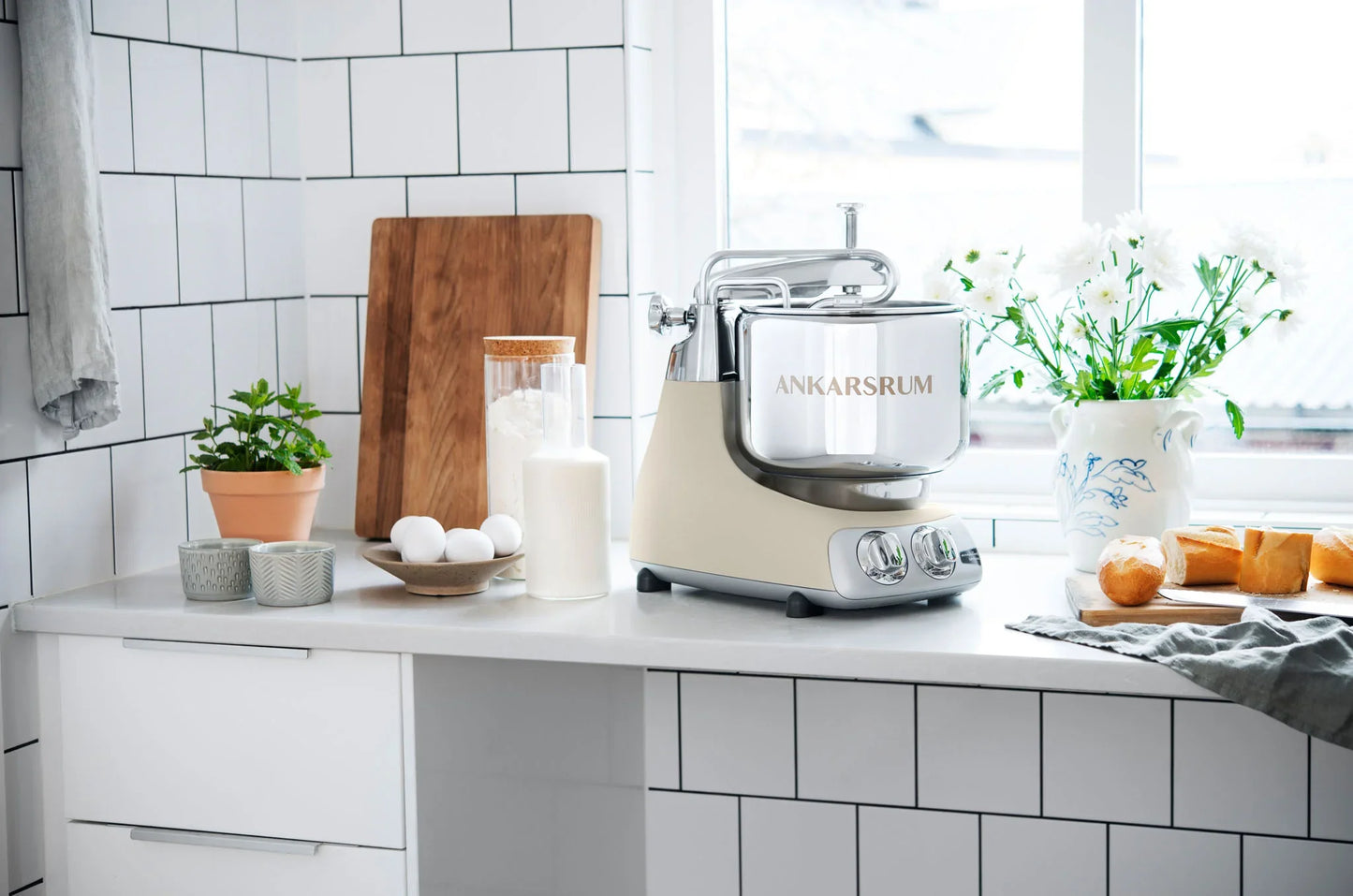 Robot pâtissier - Ankarsrum Assistent Original - Beige - Augoust