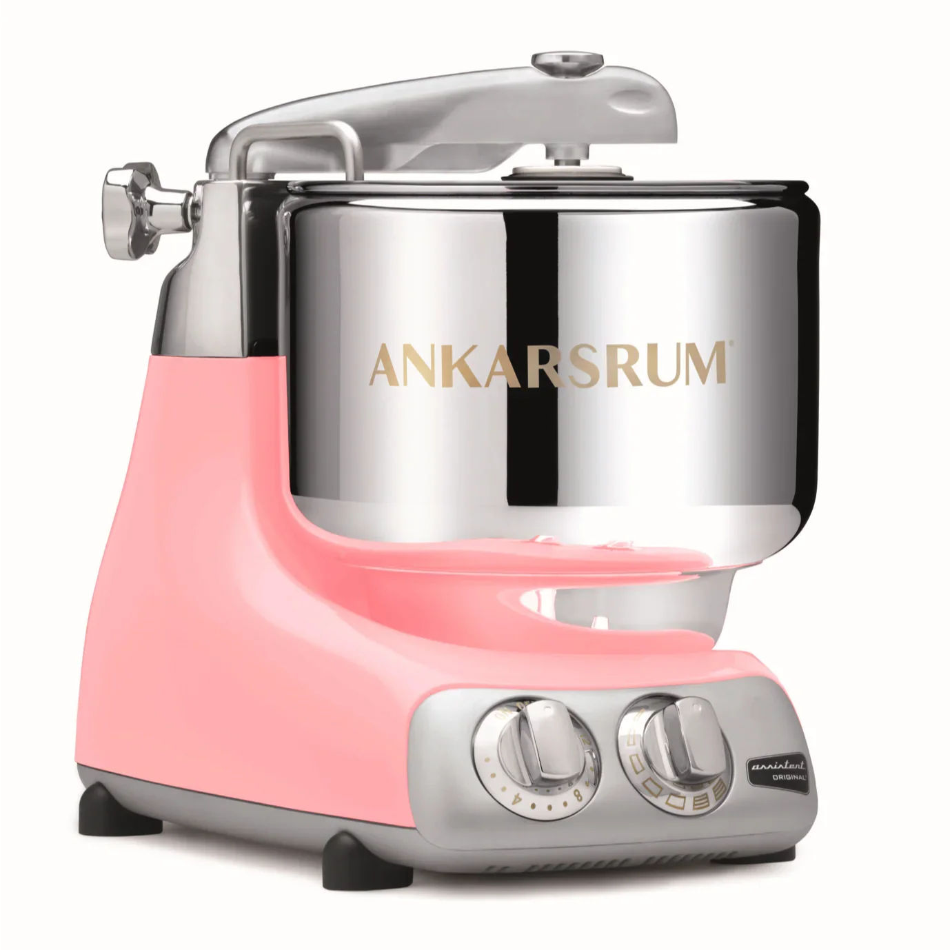 Robot pâtissier Ankarsrum de couleur Rose