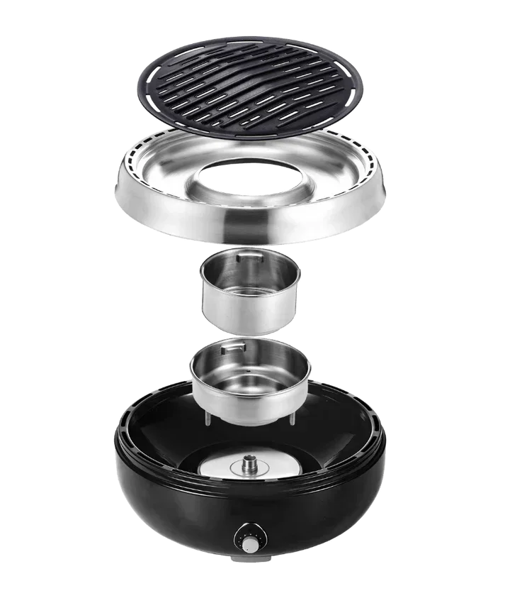 composition du barbecue d'interieur