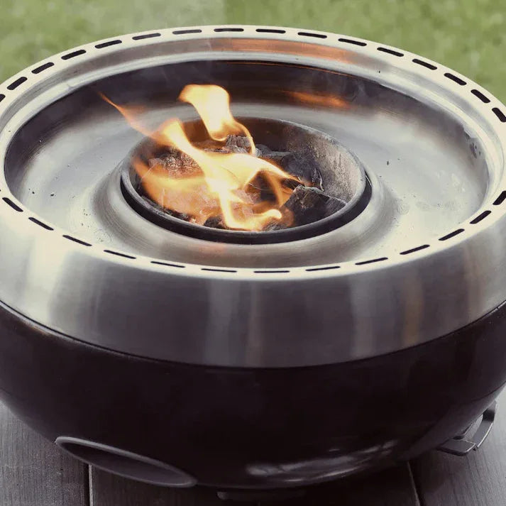 barbecue d'interieur au charbon de coco sans odeur