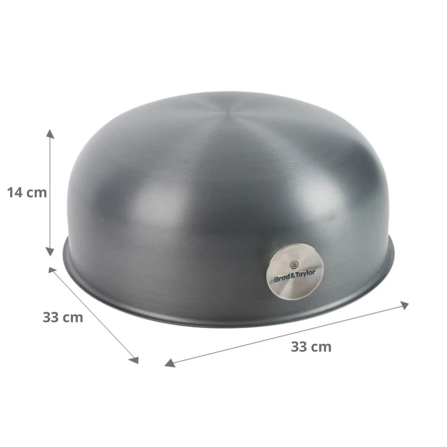 Dimensions de la cloche à pain ronde