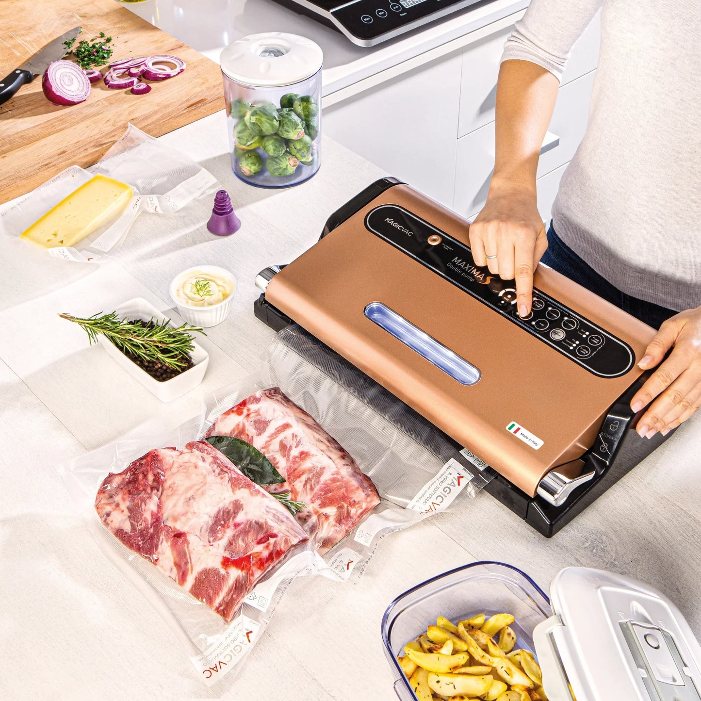 Machine à emballer sous vide Maxima S - MAGIC VAC - Augoust