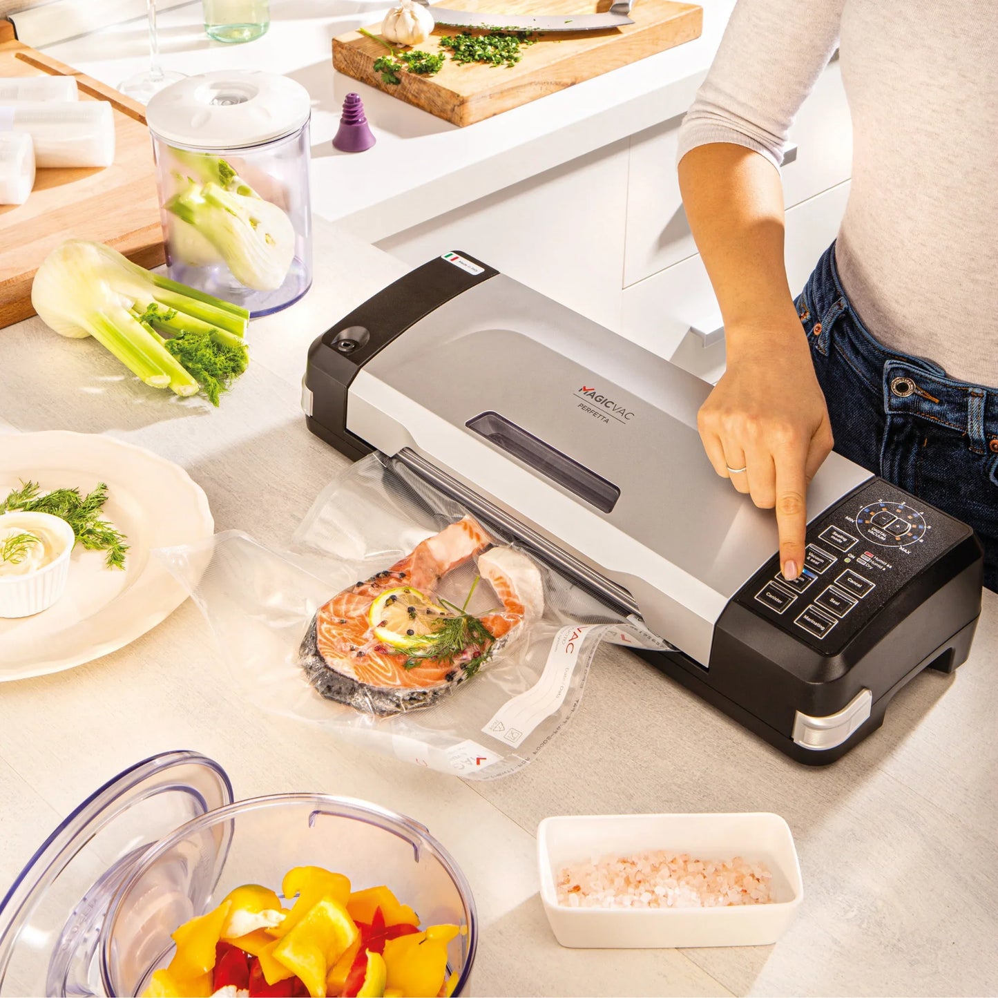 Machine à emballer sous vide PERFETTA - MAGIC VAC - Augoust
