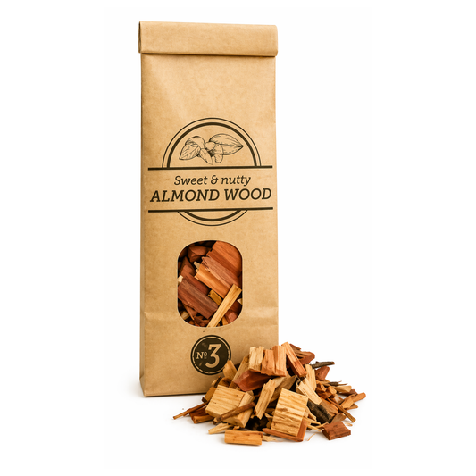 SOW Copeaux de fumage en bois d'amandier Nº3 - 0,5L