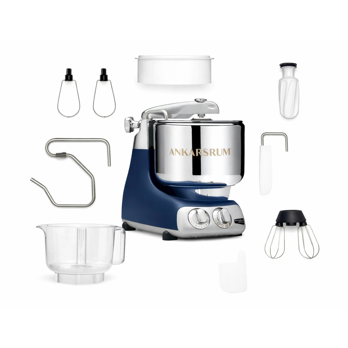 Robot Ankarsrum multifonctions garantie 7 ans - Bleu Royal