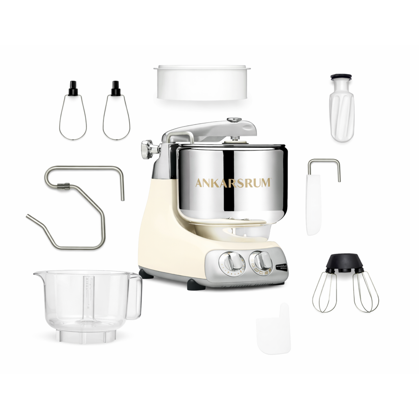 Robot Ankarsrum multifonctions garantie 7 ans - Crème Clair