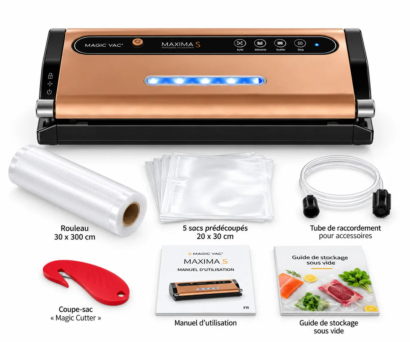 Machine à emballer sous vide Maxima S - MAGIC VAC