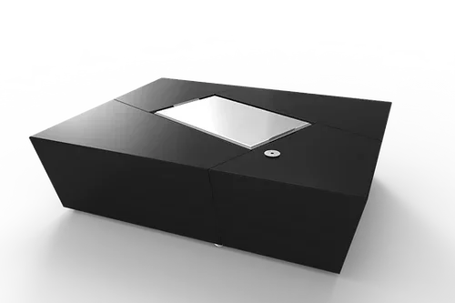 Brasero Lounge - 3 en 1 Noir Cyber Monday - Augoust