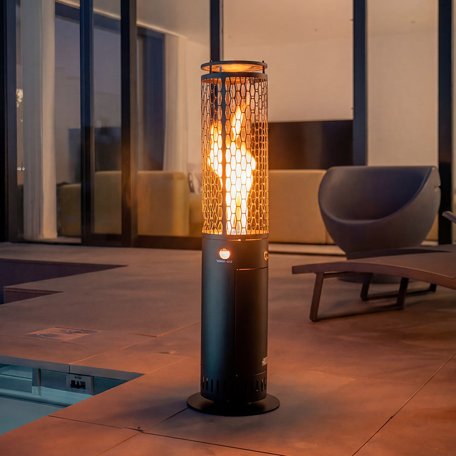Brasero d’Ambiance aux pellets ATHENES – Chauffage extérieur Maison Augoust