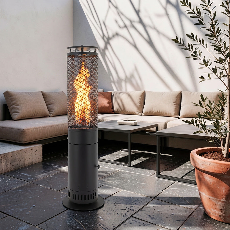 Brasero d’Ambiance aux pellets ATHENES – Chauffage extérieur Maison Augoust