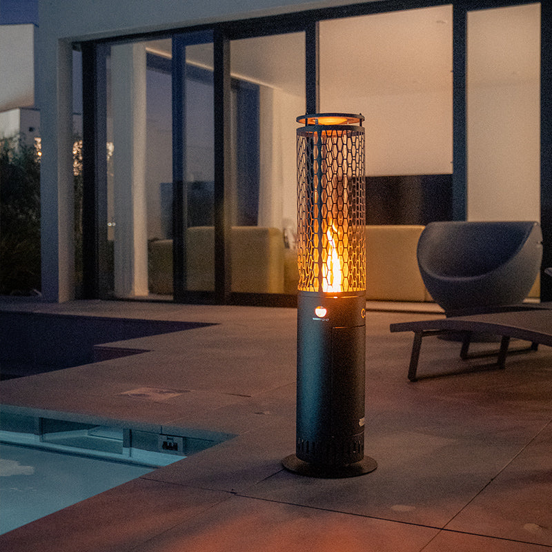 Brasero d’Ambiance aux pellets ATHENES – Chauffage extérieur Maison Augoust