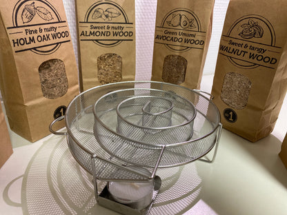 Coffret de 6 SOW sciure de fumage N1 + escargot de fumage - Augoust