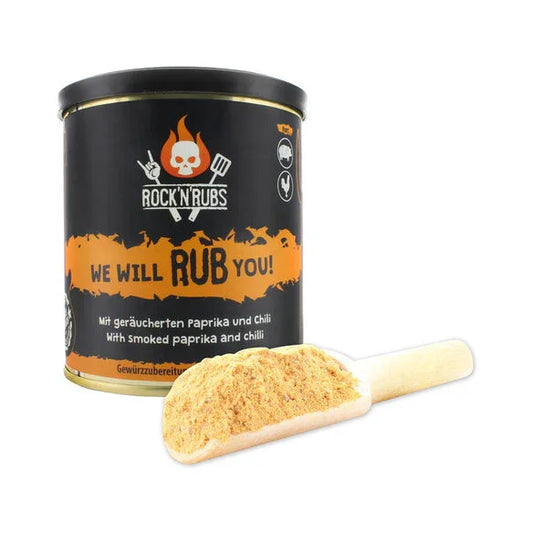 Epices au paprika et chilli - We Will Rub You - 140 g - Augoust