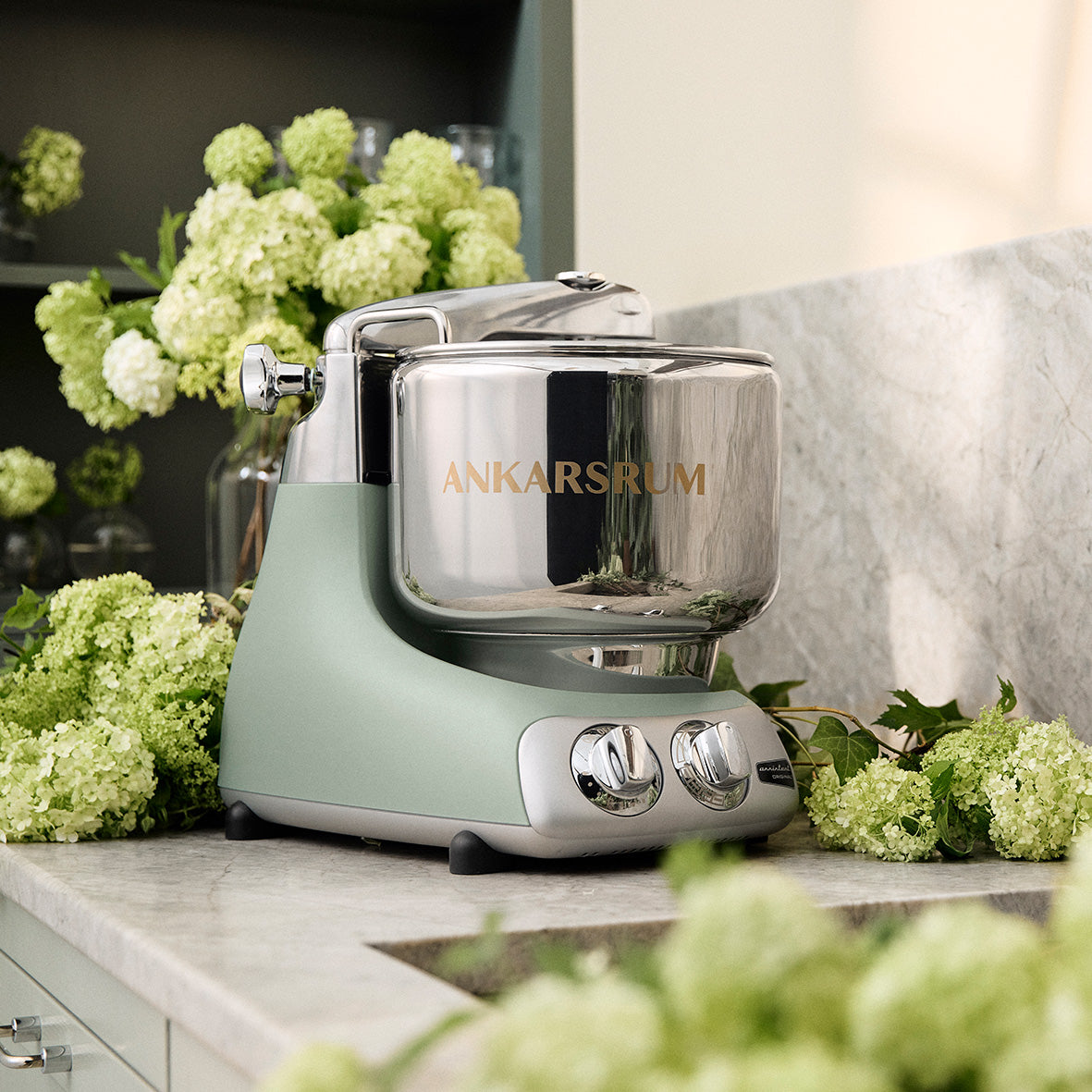 Robot Ankarsrum multifonctions garantie 7 ans - Vert Sauge