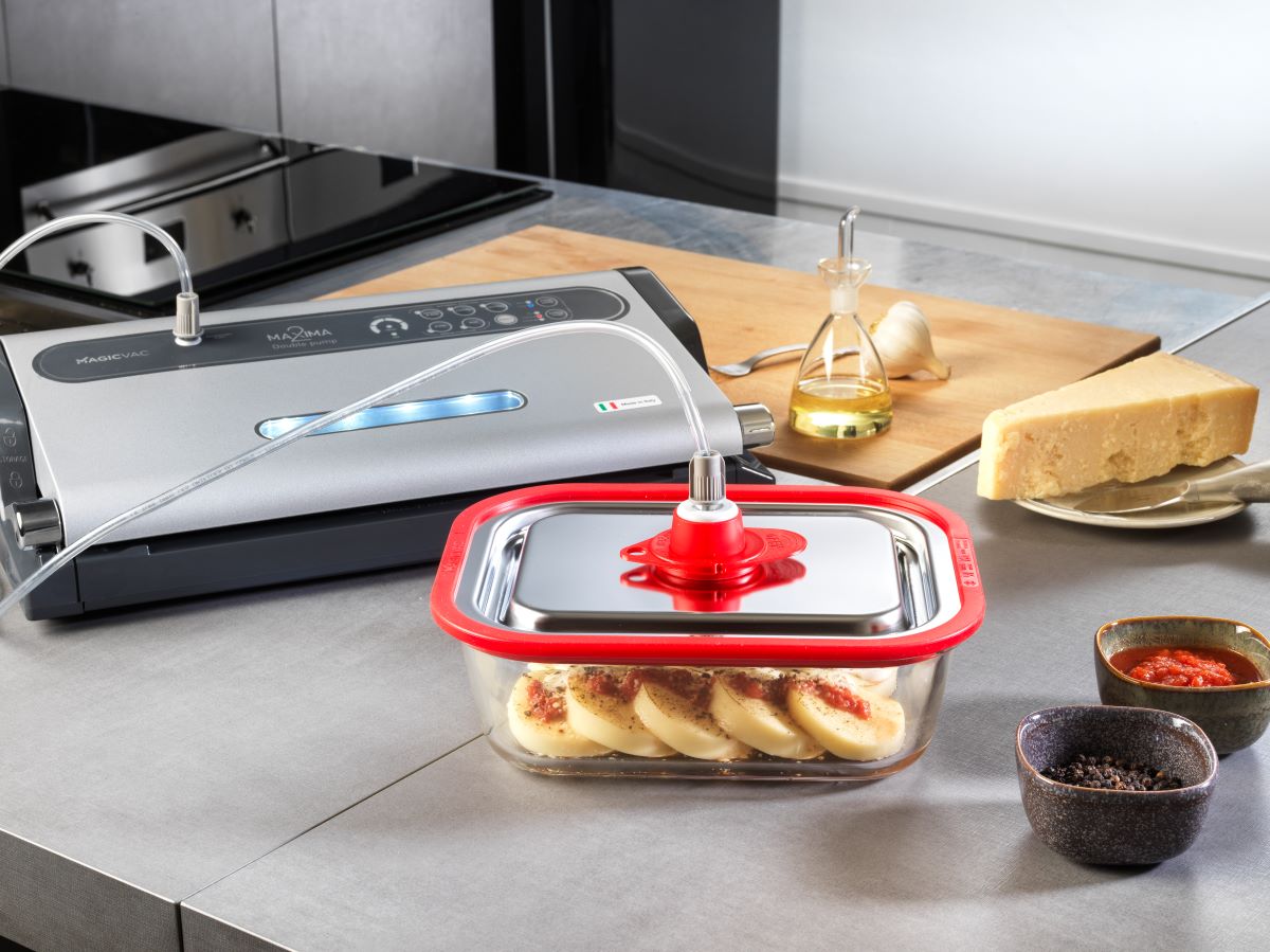 Boite sous vide, aspiration sous vide avec Magic Vac